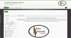 Desktop Screenshot of foreforums.com